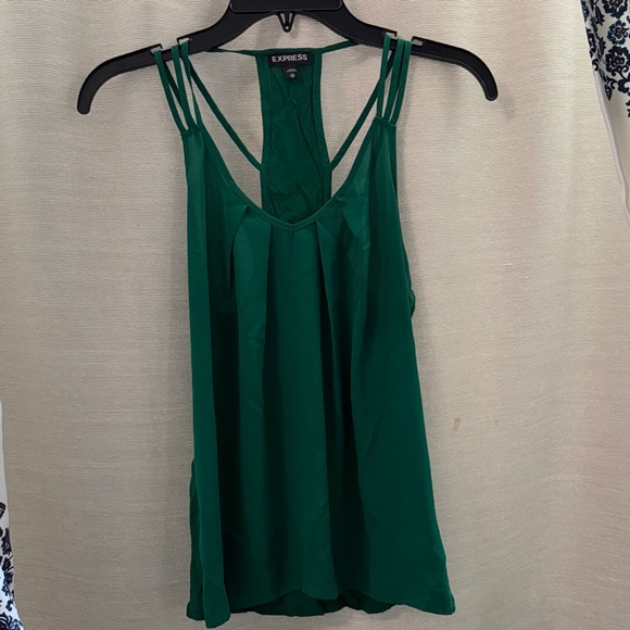 Express Emerald Green Camisole Top - Picture 1 of 3